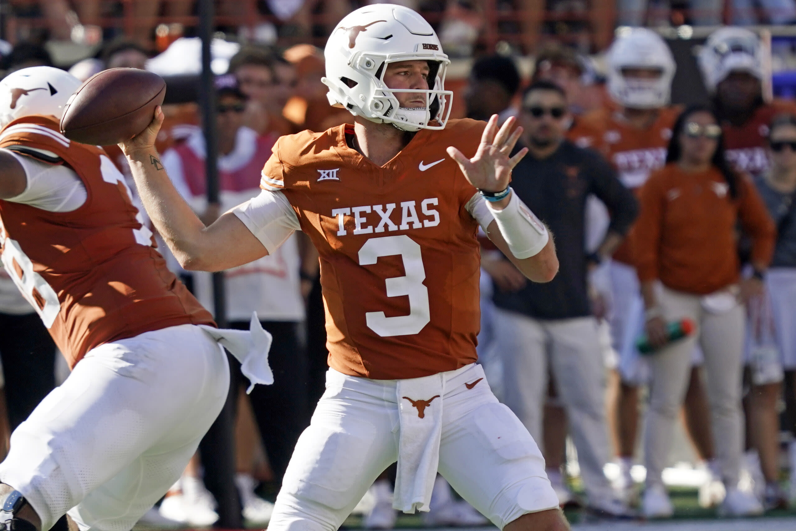 Texas QB Quinn Ewers excited to renew rivalry with Texas A&M