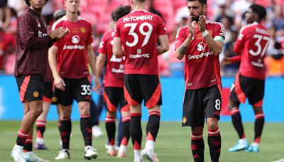 Man United players questioned over classy act following Community Shield defeat