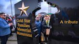 Local leaders, military relatives unveil Gold Star Families Memorial at Lacey Civic Plaza