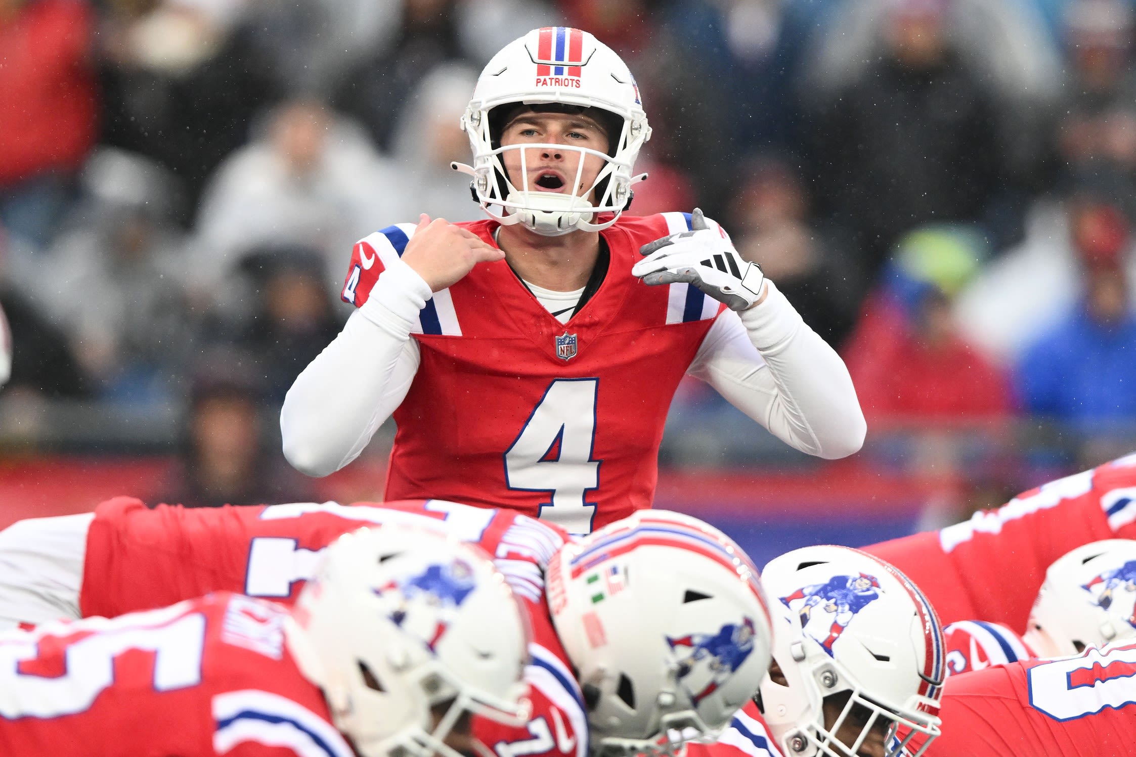 What Nathan Rourke’s release means for Patriots QB Bailey Zappe