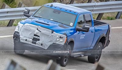 2025 Ram 2500 HD Rebel Hides Revised Styling In New Spy Shots