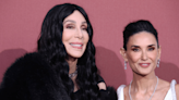 Demi Moore Has Explicit Outburst While Welcoming Cher to Gala Stage