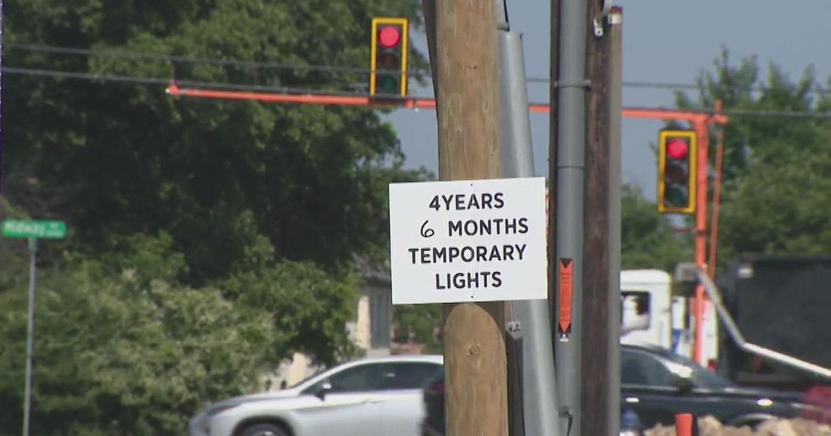 Dallas neighborhood gets permanent traffic lights years after tornado tears through town