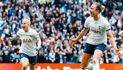 El Tottenham, decisivo también en la Women's Super League