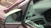 Multiple car windows smashed; thieves target parking lot near Prospect and Brady