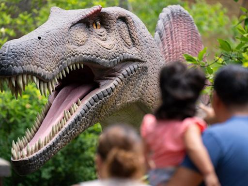 Dinosaur Island exhibit returns to Columbus Zoo and Aquarium