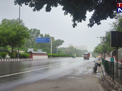 Delhiites Bask In Heavy Rain And Dark Cloud Cover; Here's What IMD's Weekly Forecast Says