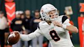 Aledo quarterback Hauss Hejny is the 2023 Fort Worth-area Offensive Player of the Year