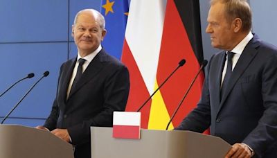 Leaders of Poland, Germany meet to mend strained ties and discuss Europe’s security