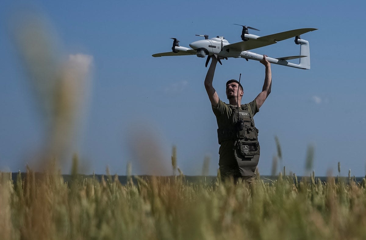 Ukraine strikes inside Russia disrupting the ability of Putin’s forces to use drones, MoD says