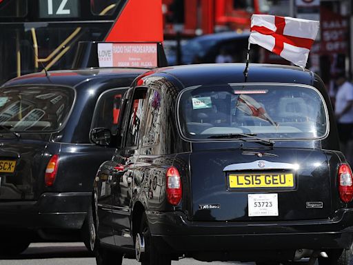 TfL imposes 'woke' ban on cab drivers flying England flag during Euros