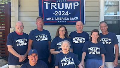 More family members of VP Pick Tim Walz show support for Donald Trump