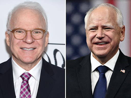 Steve Martin responds to calls for him to play Tim Walz on Saturday Night Live