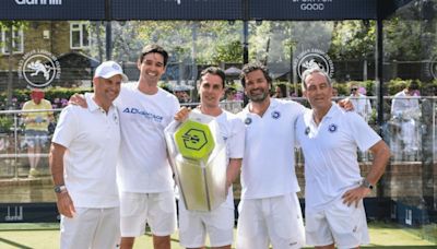 Hexagon Cup entrega su trofeo de campeón al Team AD/vantage de Andy Murray