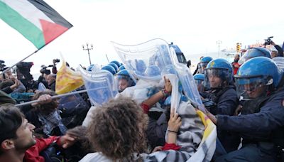 Cargas policiales en una protesta contra candidato ultraderechista de la Liga en Nápoles