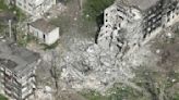 Drone footage shows devastation in Chasiv Yar, an eastern Ukrainian city Russia is assaulting