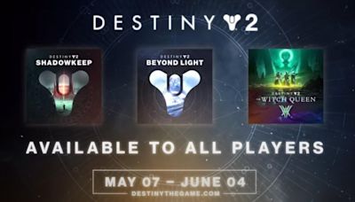 Almost Every ‘Destiny 2’ Expansion Is Now Free Before The Final Shape