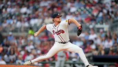 Braves pitching prospect Spencer Schwellenbach strikes out 5 in mixed MLB debut