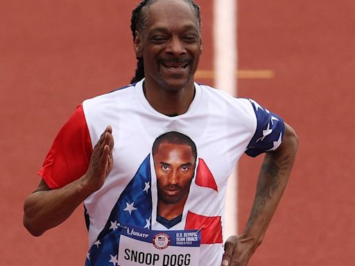 Snoop Dogg Puts His Best Foot Forward At U.S. Olympic Trials