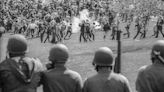 I was paralyzed in Kent State shootings - students must 'get out of their tents'