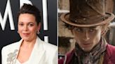 Olivia Colman Praises Timothée Chalamet’s ‘Magical’ Willy Wonka Performance: ‘It’s Such a Treat’