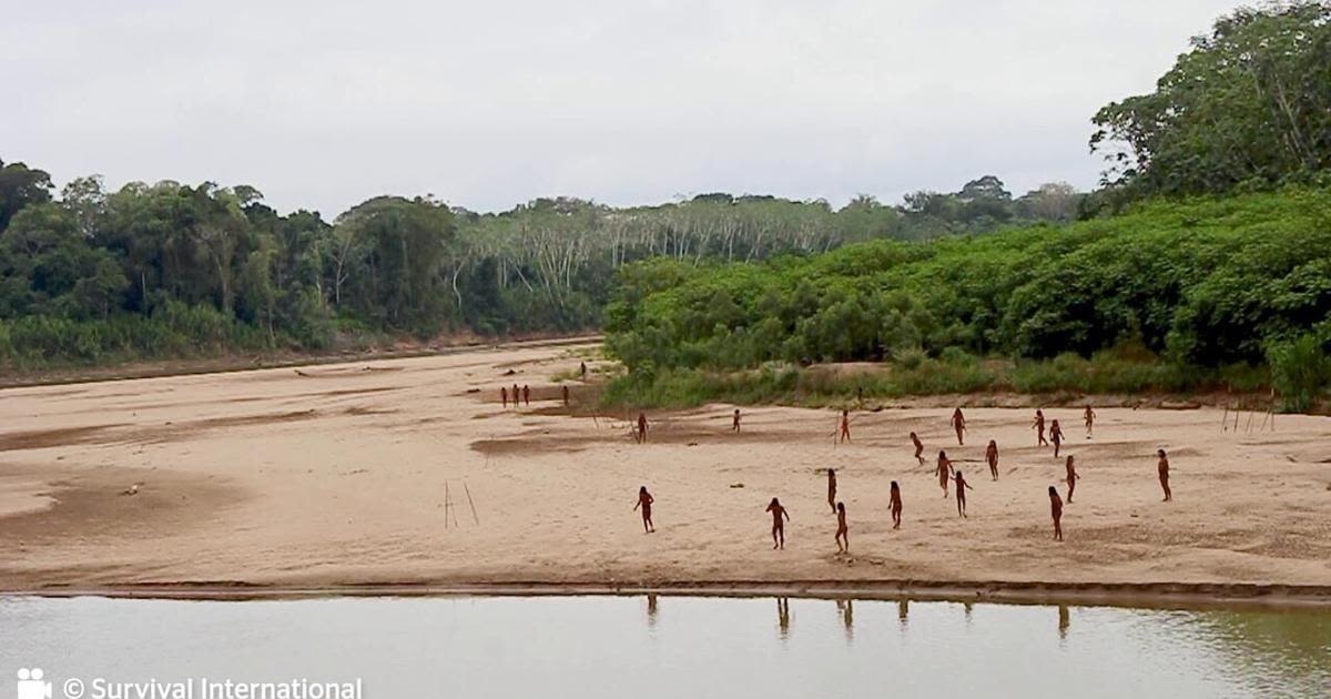 RAW VIDEO: Astonishing Footage Shows Uncontacted Amazonian Tribe