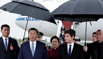 Xi Jinping llegó a París en medio de las tensiones económicas entre China y la Unión Europea