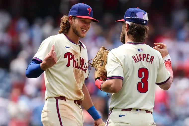 Bryce Harper stays atop NL All-Star voting, one of six Phillies in position to advance to second phase