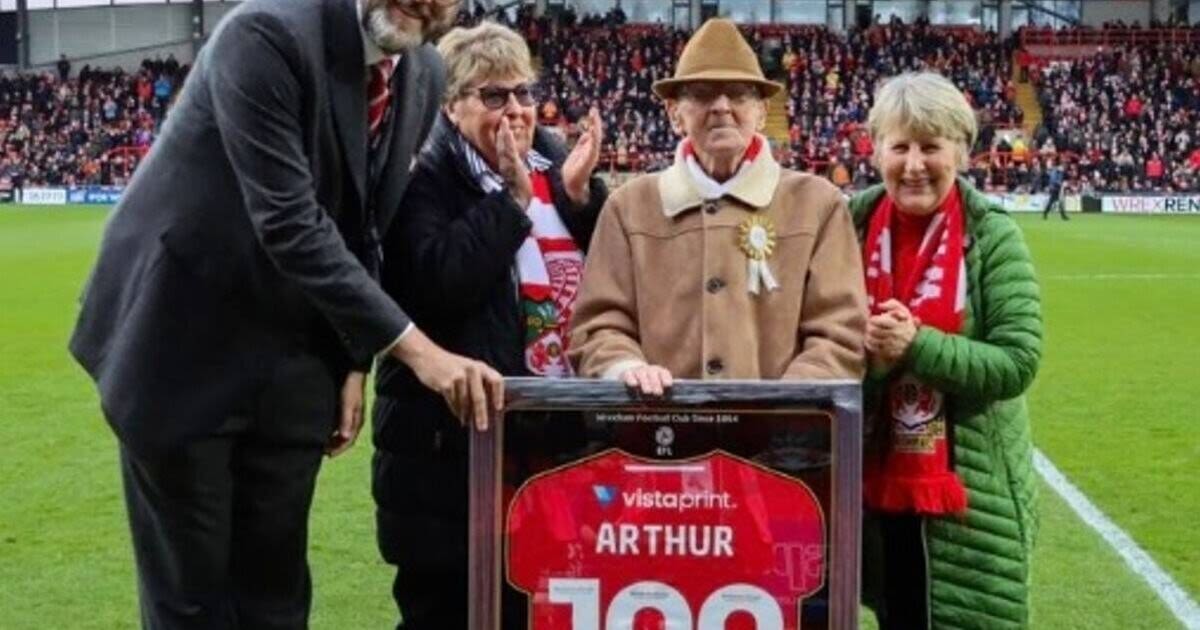 Much-loved Wrexham fan from Disney documentary dies aged 100