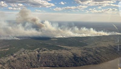 Wildfire has moved closer to Canadian oil city, says local authority