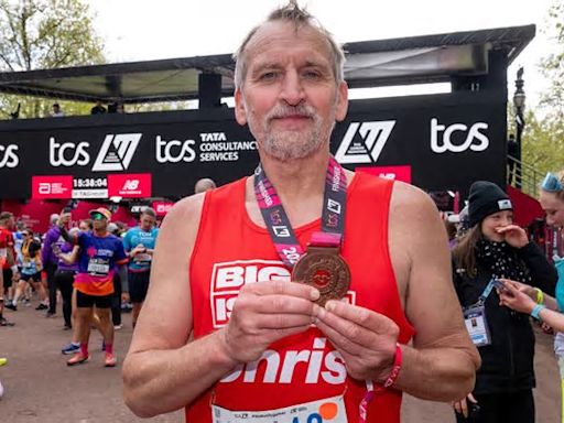 Christopher Eccleston opens up on 'emotional' London Marathon race: 'This has been the hardest run'