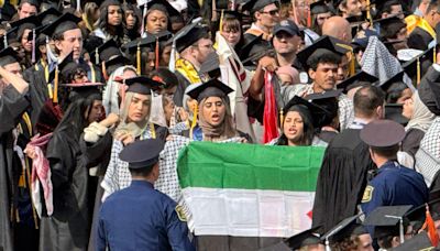 Pro-Palestinian protesters disrupt University of Michigan commencement