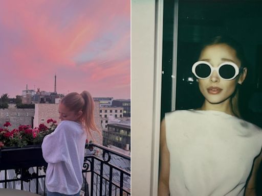 Ariana Grande: cantora abre álbum de fotos durante passagem por Paris e chama atenção por magreza