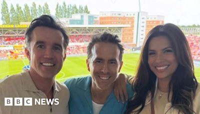 Eva Longoria joins Ryan Reynolds and Rob McElhenney at Wrexham FC