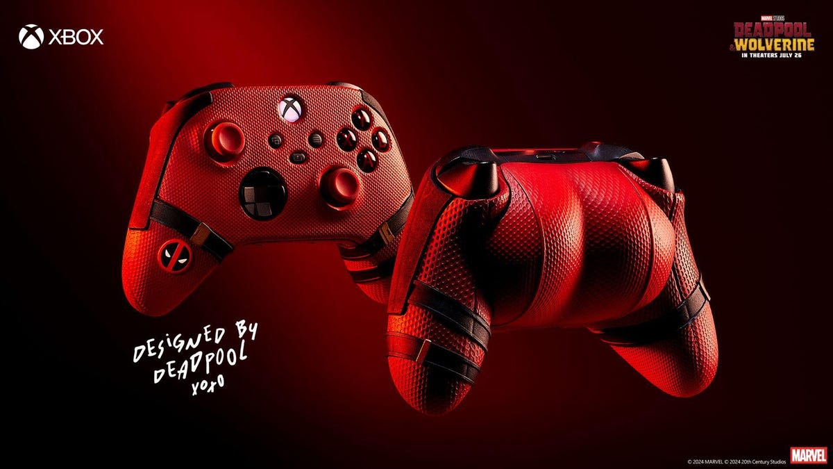 Cheeky Xbox Controller Is Shaped Like Deadpool's Extremely Rounded Butt