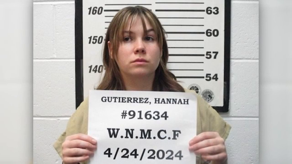 New mug shot of 'Rust' armorer Hannah Gutierrez-Reed released