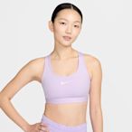 NIKE 運動內衣 女款 中度支撐 AS W NK SWSH MED SPT BRA 紫 DX6822-511