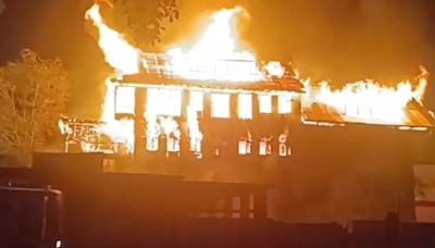 Heritage Homes Gutted In Fire In Anantnag, Kashmiri Pandits Allege Sabotage