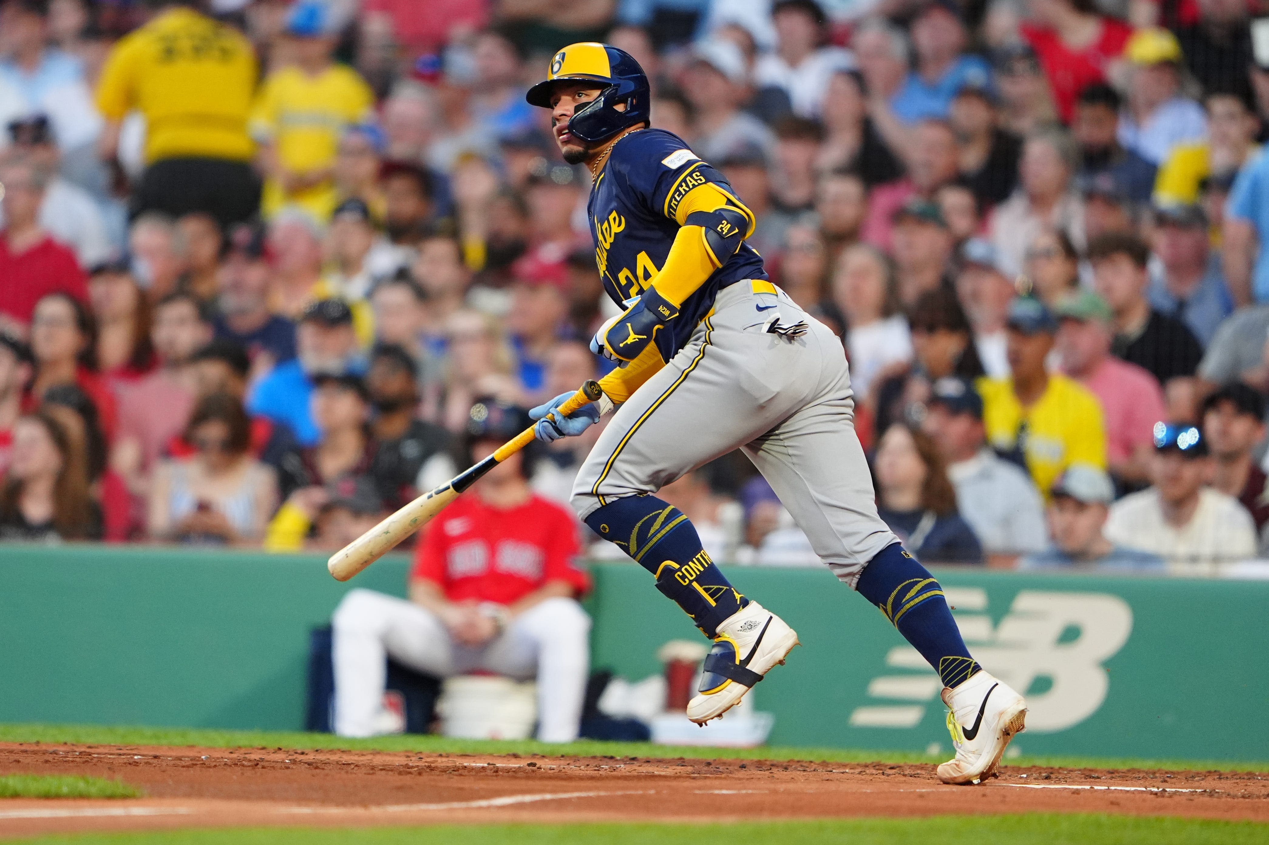 Brewers 7, Red Sox 2: William Contreras hits a highlight-reel homer in victory