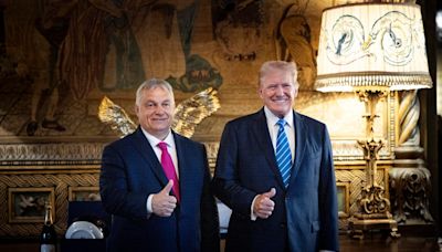 Orbán se reúne con Trump en una "misión de paz" y está convencido de que el expresidente "va a solucionar" el conflicto en Ucrania