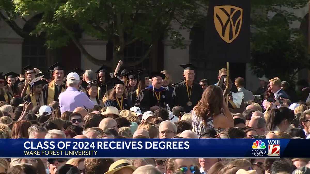 CDC Director delivers commencement address at Wake Forest University's graduation