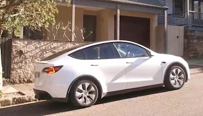 Aussie Tesla owner is called out over 'illegal' way they've parked car