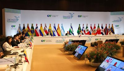 CAF anuncia inversión de US$2.740 millones para el desarrollo de América Latina y el Caribe