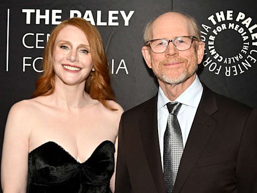 Bryce Dallas Howard Supports Dad Ron Howard as He's Awarded at the 2024 Paley Honors