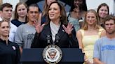 Kamala Harris wishes Team USA athletes luck ahead of the Olympics