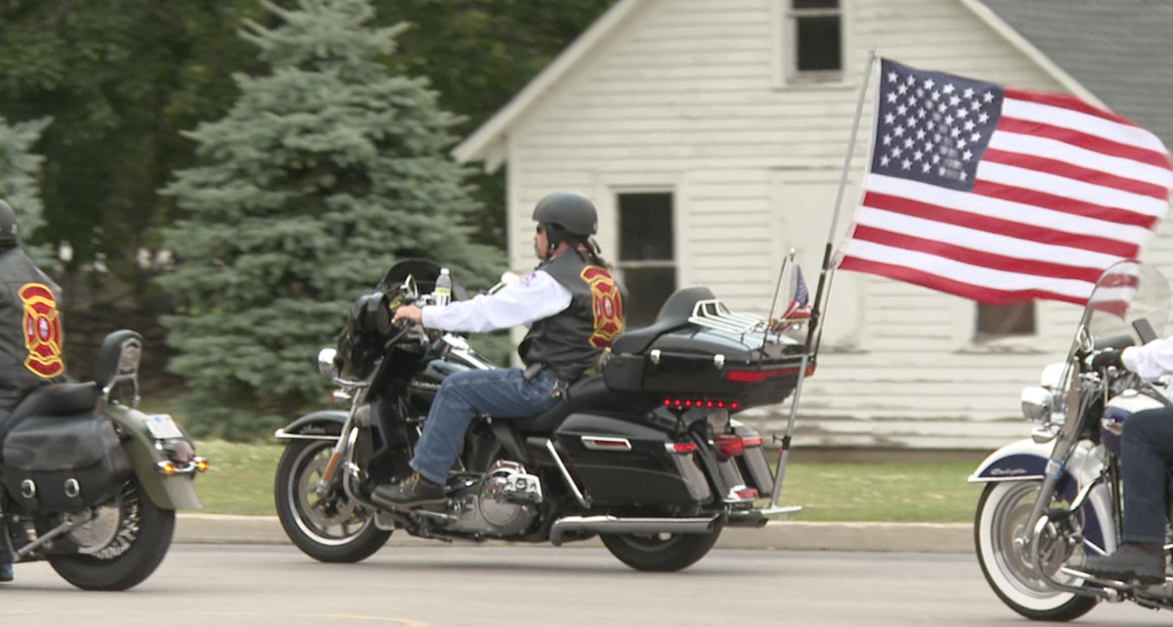 'We're here to do a lot of good': Red Knights host first ever Firefighter Jay Arno Memorial Ride