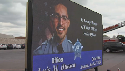 Family of fallen CPD Officer Luis Huesca releases statement after arrest, charges against suspect