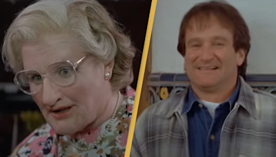 Heartbreaking deleted scenes from Mrs Doubtfire show how incredible Robin Williams was