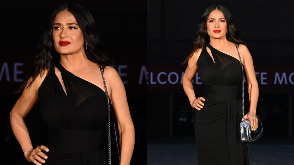 Salma Hayek Holds Court on the Gucci Front Row in Little Black Dress With Dua Lipa, Stray Kids’ Lee Know and More at Cruise 2025...