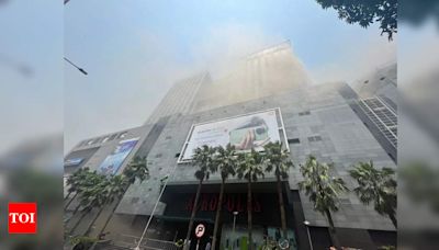 Fire at a Kolkata mall, second such case in a week - Times of India